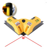 Nível A Laser Canto 90 Graus Esquadro Horizontal Vertical