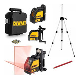 Nivel A Laser Dewalt Dw088k Com Maleta Tripé E Lápis