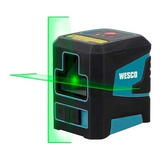 Nível A Laser Verde 15m 2 Linha Suporte bolsa Wesco Ws8915k