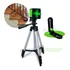 Nível A Laser Verde 2 Linhas Esquadro   Suporte   Tripé