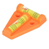 Nível Bolha Modelo T Duplo Vertical Horizontal   5 Peças