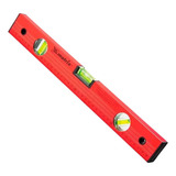 Nivel De Aluminio 32 80cm 3 Bolhas C Regua Mtx