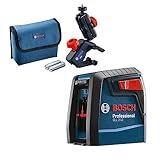 Nível Laser Bosch GLL 2 12 Alcance 12m Com Suporte E Bolsa De Proteção