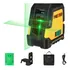 Nível Laser De 2 Linhas Verdes Recarregável   Envio Imediato