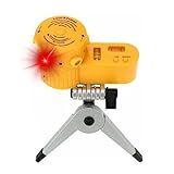 Nível Laser Nivelador Giratório Tripé ABS Profissional 360 Com 6 Modos Mini Tripé Marcenaria Engenharia LED Noturno Cruz Multifuncional PREMIUM ONYK