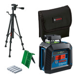 Nível Laser Profissional Bosch Gll 2 20g Verdes 10m Tripé