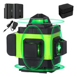 Nível Laser Verde De 16 Linhas 4d Com Poder De Tela Digital