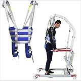 NIVOK Estilingue De Elevação De Toalete Auxiliares De Caminhada Cinto De Transferência De Corpo Inteiro Perna Dividida Treinadores De Pernas De Corpo Inteiro Suporte De Exercício Star Of Light