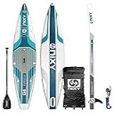 NIXY Prancha Inflável De Stand Up Paddle Manhattan SUP De Desempenho Premium Durável E Leve 3 5 M X 7 2 Cm X 71 Cm ISUP Bolsa De Viagem Pá Híbrida De Carbono Bomba Manual Guia E Muito Mais 