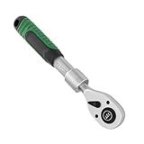 Nkmujil Chave De Soquete 72 Dentes Chave Catraca Telescópica Extensível Ferramenta Manual Reversível Para Reparo Automotivo Troca De Pneu E Engrenagem Mecânica Ajustável Adequado Para
