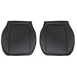 NLQR Capas De Assento Inferior De Motorista E Passageiro Pretas Compatíveis Com Mercedes Benz GLK250 GLK280 GLK300 GLK350 2008-2015 Compatível Com Mercedes Benz C250 C300 C350 C350e C400 2008-2014
