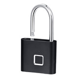 Nobrand Fingerprint De 76mm Cadeado Preto