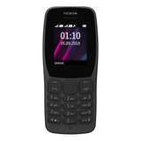 Nokia 110 2019 Dual Sim 32 Mb Preto 32 Mb Ram