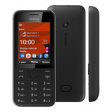 Nokia 208 256 Mb Preto 64 Mb Ram Recondicionado