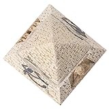NOLITOY 1 Unidade Enfeite De Pirâmide Decoração De Casa Tampo De Mesa Artesanato Em Resina Enfeites De Pirâmide Decoração Pirâmide Área De Trabalho Decorações Egito Caixa De Armazenamento