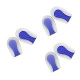 NOLITOY 3 Pares Palmilhas De Silicone Almofadas De Calcanhar Para Fascite Plantar Palmilha De Sapato Palmilha De Silicone Palmilha Silicone Almofada Para Calcanhares Porta Copos Salto Alto