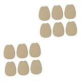 NOLITOY 6 Pares Almofada Do Antepé Pressão Pressao Fascite Plantar Palmilhas De Metatarsalgia Tapete De Antepé Sapatilha Antiderrapante Absorver O Suor Tapete Antiderrapante Anti Almofada
