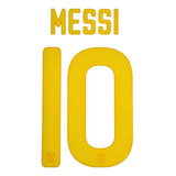 Nome Número Messi 10 Personalização Camisa Barcelona 2012