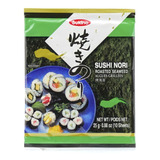 Nori Alga Marinha Para Sushi E Temaki Com 10 Folhas Sukina
