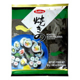 Nori Alga Marinha Para Sushi E Temaki Com 10 Folhas Sukina