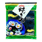 Nori Alga Marinha Para Sushi E Temaki Com 50 Folhas Sukina
