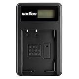 Norifon Carregador Usb Lcd Np-bd1 Para Sony Cyber-shot Dsc-p100, Dsc-p120, Dsc-p150, Dsc-p200, Dsc-t5, Dsc-t50, Dsc-t700, Dsc-t75, Dsc-t77, Dsc-t9, Dsc-t90, Dsc-t900, Dsc-tx1 Câmera E Mais, (n)