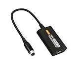 NORMICHIC Conversor Para Sega Saturn SS Para HDMI Adaptador De Cabo HDMI 1080P Para Saturn SS 16 9 4 3 Entrada S Video 1080p Adaptador Preto 
