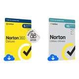 Norton 360 Antivírus Deluxe 5 Disp 12m+utilities 10 Disp 24m