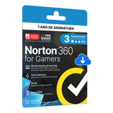 Norton 360 For Gamers 3 Dispositivos 1 Ano