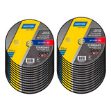 Norton Standard 2608602262 Kit Com 25 Disco De Corte 7 X 1 6 Mm Standard Cor Amarelo