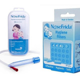 Nosefrida Aspirador Nasal Para Bebê     24 Filtros   Estojo