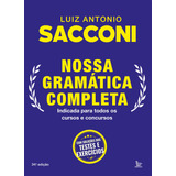 Nossa Gramática Completa: Indicada Para Todos Os Cursos E Concursos, De Sacconi, Luiz Antonio. Editorial Editora Urbana Ltda, Tapa Mole En Português, 2021