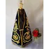 Nossa Senhora Aparecida De Madeira Manto/coroa/broche 37cm