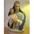 Nossa Senhora Com Menino Jesus Em Porcelana Esmaltada Royal