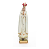 Nossa Senhora De Fátima 43cm Resina Portuguesa C Coroa