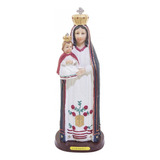 Nossa Senhora Do Bom Parto Imagem Religiosa Em Resina 33 Cm Cor Colorido