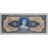 Nota Antiga 50 Cruzeiros