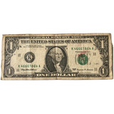 Nota Antiga Autêntica 1 Dólar