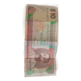 Nota Antiga De Dez
