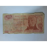 Nota Cédula 100 Pesos Argentinos Gral San Martin