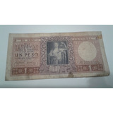 Nota De 1 Peso Argentino 1952