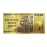 Nota De 100 Trilhões De Dólares Do Zimbabwe Fancy