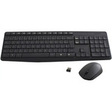 Nota Fiscal Kit Combo Teclado Mouse Logitech Mk235 Com Ç Abnt2 Sem Fio Wifi Funciona Android Celular Tablet Smartphone