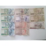 Notas Antigas De Cruzeiro