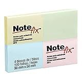 Note Fix  3M  Bloco Adesivo Colorido  38x50mm  100 Folhas