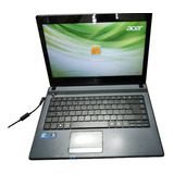 Notebook Acer 4739-6886 - I3, 4gb, Hd500, Cor Cinza (usado)