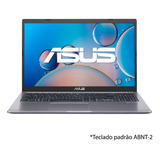 Notebook Asus Celeron Dual Core 4gb Ram 128gb Ssd W11 15,6'' Cor Prata
