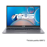 Notebook Asus Celeron Dual Core 4gb Ram 128gb Ssd W11 15 6 Cor Prata