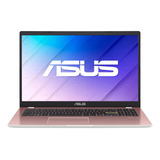 Notebook Asus E510ma-br1348ws Intel Celeron Dual Core N4020 1,1 Ghz 4gb Ram 128gb Emmc Led Hd Windows 11 Home + Office 365 Personal Incluso - Rosa