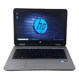 Notebook Compuradora Hp 640 G2 Core I5 4gb 240gb Ssd 14 Hd Cor Preto